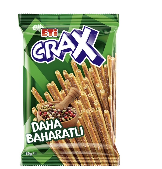 Eti Crax Baharatlı Çubuk Kraker  50gr