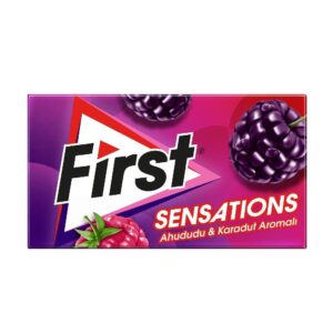 First Sensations Ahududu & Karadut Aromalı Sakız 27 gr
