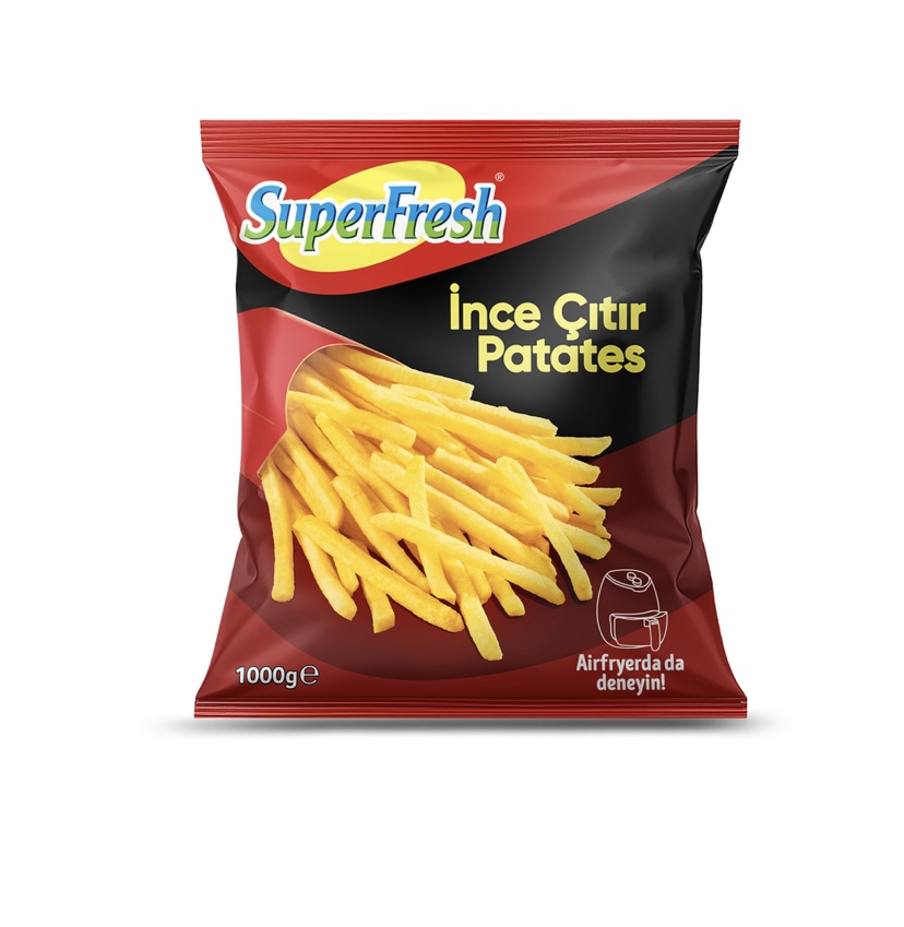 SuperFresh İnce Çıtır Patates 1 Kg