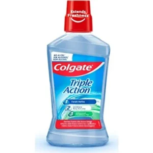 Colgate Triple Action Üçlü Etki Alkolsüz Ağız Çalkalama Suyu 500 ml