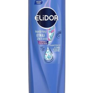 Elidor Şampuan ve Saç Bakım Kremi Kepeğe Karşı Etkili 400 Ml