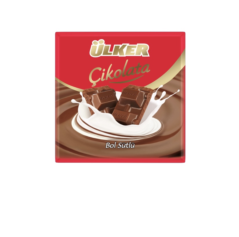 Ülker Bol Sütlü Kare Çikolata 60 G