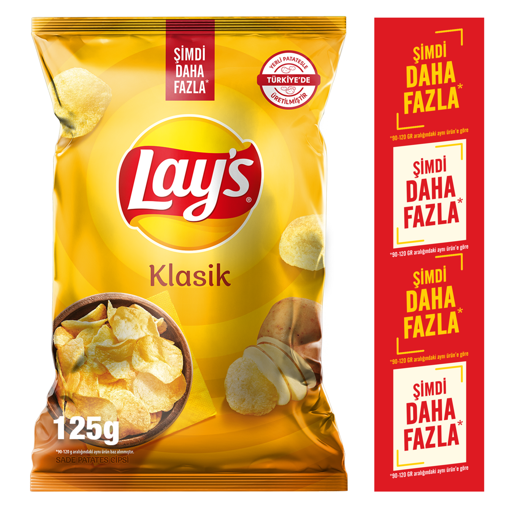 Lay s Klasik Süper Boy 125 G