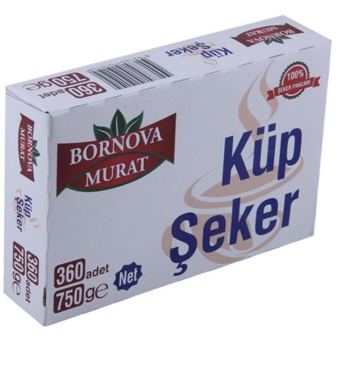 Bornova Murat Küp Şeker 750 gr