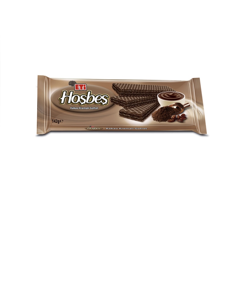 Eti Hoşbeş Kakao Kremalı Gofret 142 g