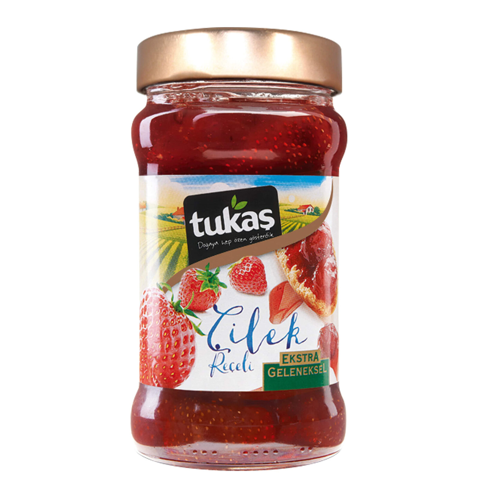 Tukaş Çilek Reçeli 380 Gr