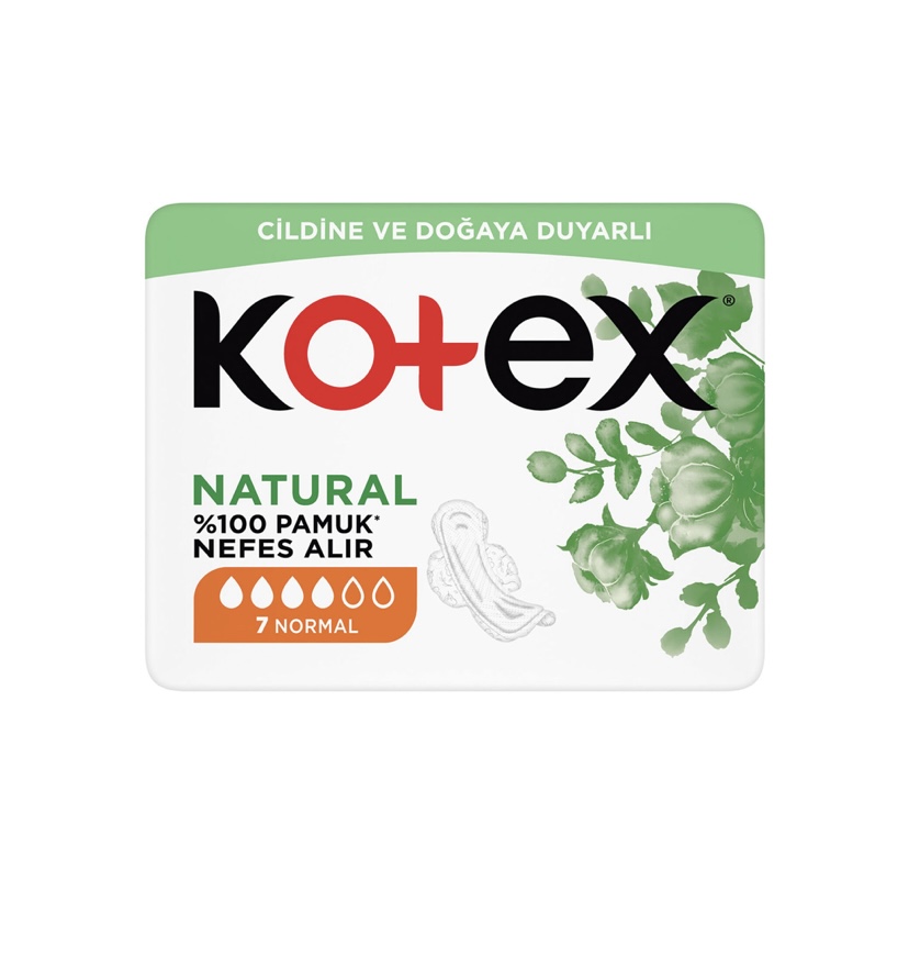 Kotex Natural Ultra Single Normal Ped 7'li
