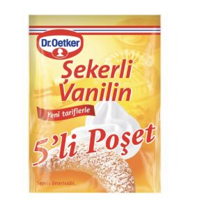 Dr.Oetker Şekerli Vanilin 5 gr 5’li paket