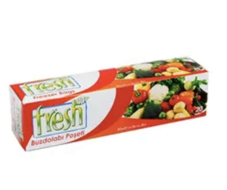 20 Adet Fresh Buzdolabı Poşeti Büyük