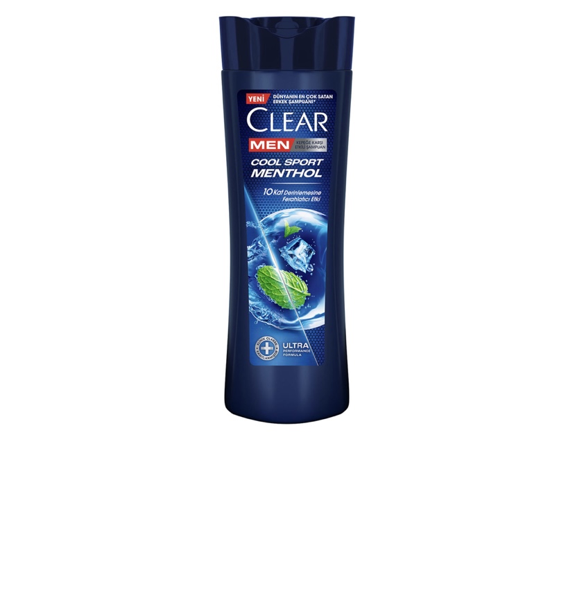Clear Men Kepeğe Karşı Etkili Şampuan Cool Sport Menthol Ferahlatıcı Mentol Etkisi 350 ml