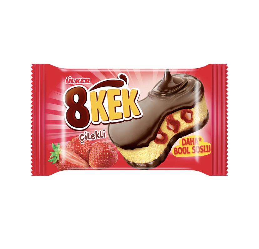Ülker Dankek 8 Kek Çilekli 55 G