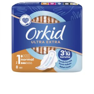 Orkid Ultra Extra Normal Tekli 8'li