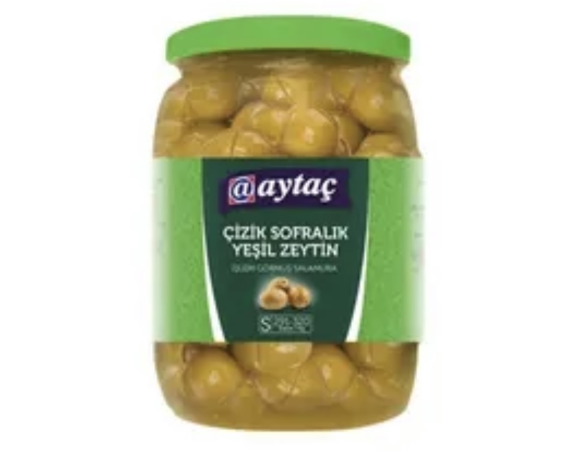 Aytaç Çizik Yeşil Zeytin 400gr
