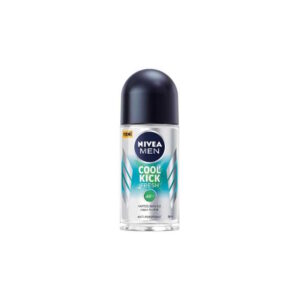 NIVEA Men Erkek Roll-on Deodorant Cool Kick Fresh Ter ve Ter Kokusuna Karşı 48 Saat Anti-perspirant Koruma 50ml