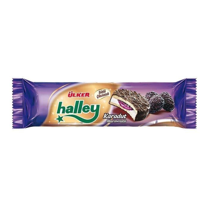 Ülker Halley Karadutlu Sandviç Bisküvi 236 G
