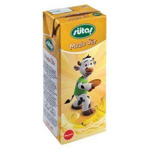 Sütaş Muzlu Süt 200 Ml