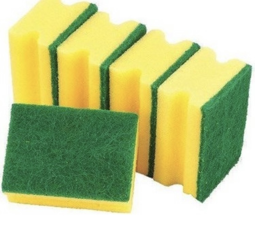 Cornex Oluklu Bulaşık Süngeri 5 li