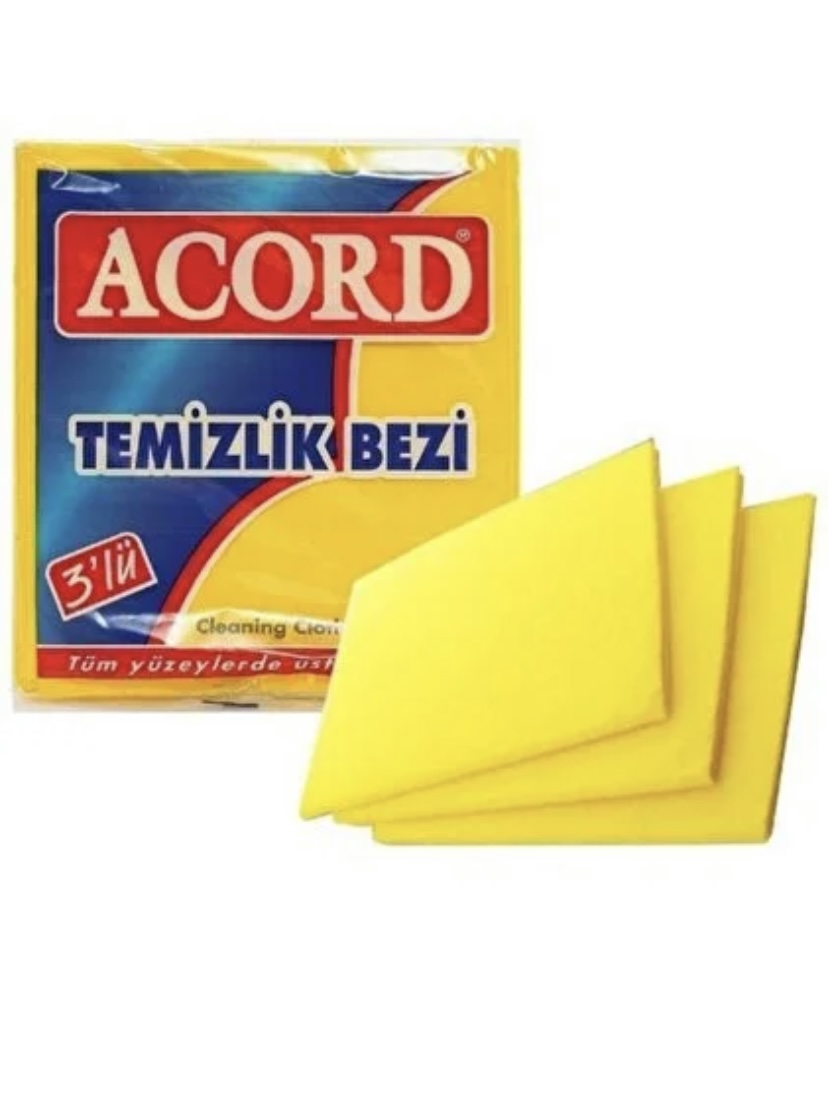 Acord Temizlik Bezi 3`lü