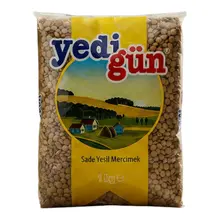 Yedigün Yeşil Mercimek 1 Kg