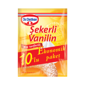 Dr.Oetker Şekerli Vanilin 10'lu Paket 50 G