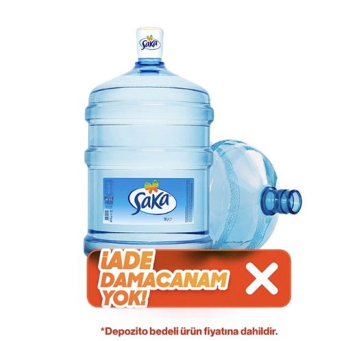 Pet Damacana Su  19 Lt - İade Damacanam yok