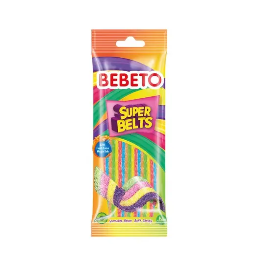 BEBETO SUPER BELT MİX FRUİT 75 GR
